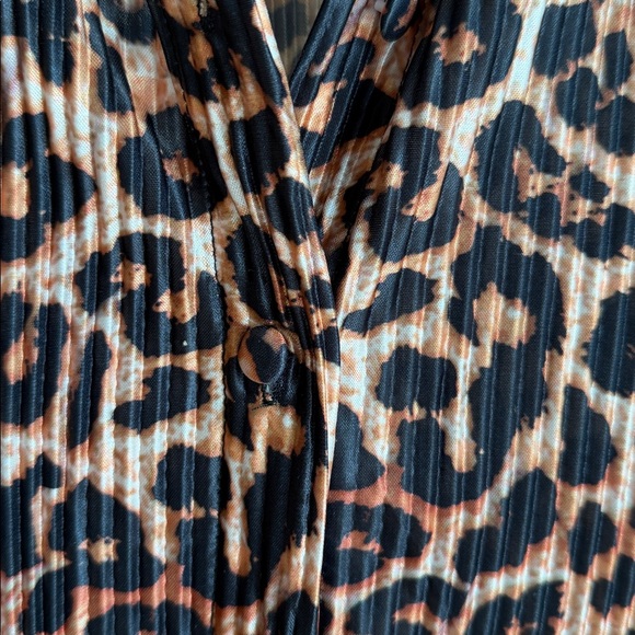 Plus Size Two Piece Sets for Women Pleated Outfits Soft  Button Down Set - Picture 6 of 6